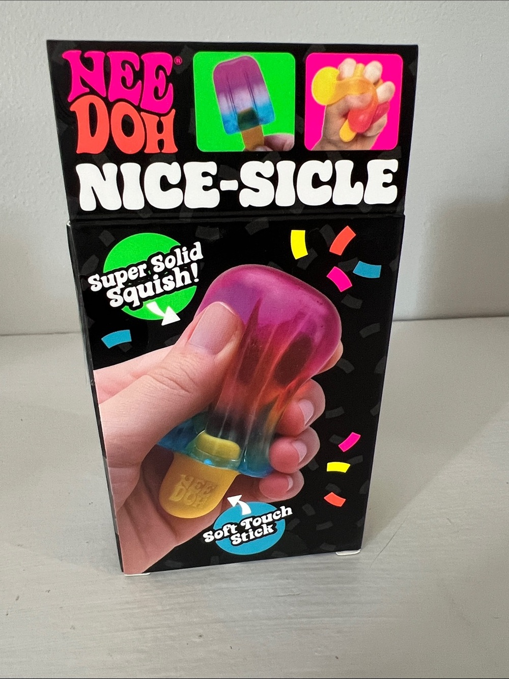 NeeDoh Nice-Sicle Rainbow Popsicle. Authentic - Picture 4 of 6